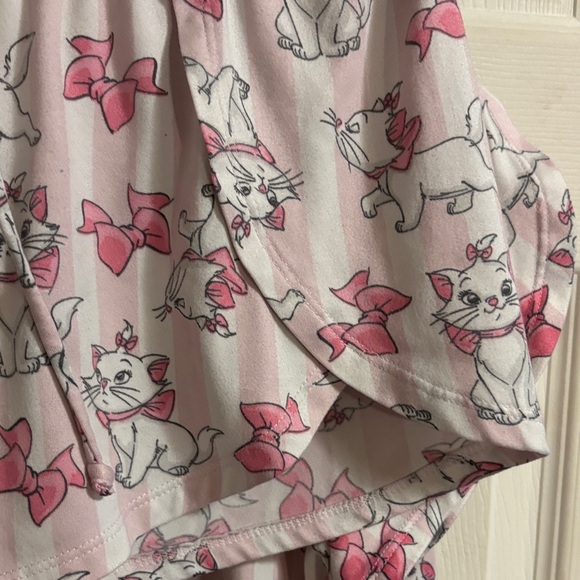 Disney Pink and White Cat Pajama Set - Picture 7 of 10